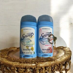 Secret Invisible Solid Deodorant Set